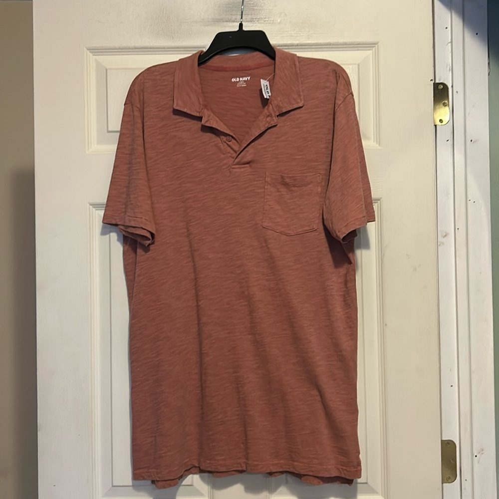 Old Navy Polo Shirt Size Tall Large
